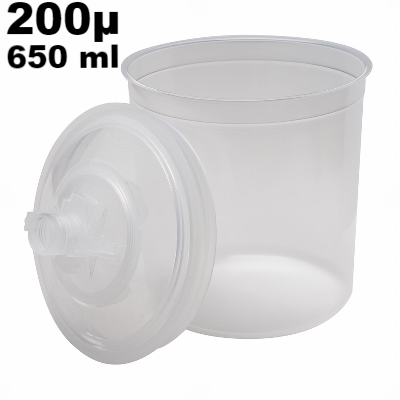 Zestaw Kubków Standard PPS 3M 16000 - 200 mikronów, 650 ml
3M PPS Kit, 16000, Standard size, 200u filters