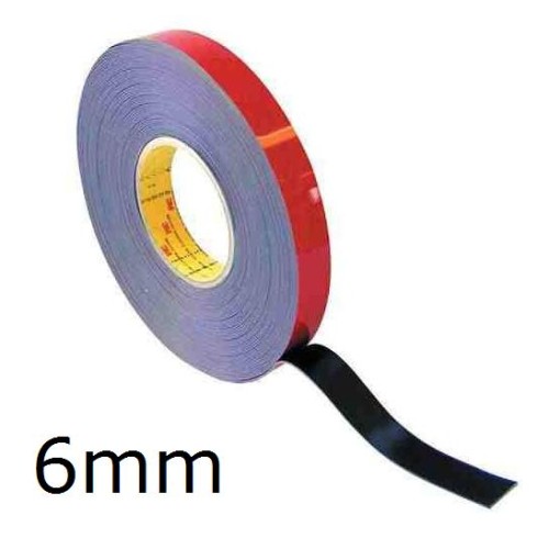 Taśma dwustronnie klejąca (1,1 mm) 3M 80318 - 6 mm x 20 m
3M 80318 Automotive Acrylic Plus Tape - 3M