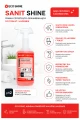 SANIT SHINE 1L – Pianka czyszcząco-odkamieniająca do łazienek, toalet i sanitariatów