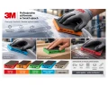 3M GĄBKA DWUSTRONNA  124MM X 98MM 320-400 Fine pomarańczowa 100 - 1 szt