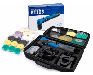 EASY tools Mini Polerka Akumulatorowa ET105 – MEGA ZESTAW