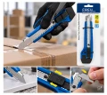 EASYtools Nożyk Segmentowy18 mm Nóż  z Łamanym Ostrzem Metalowa Prowadnica