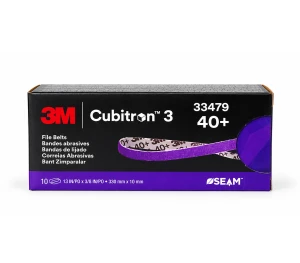Pas ścierny do szlifierki pilniczkowej Cubitron III 10 mm x 330 mm - P40+, P60+, P80+ 3M