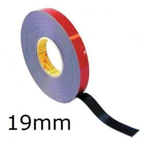 Taśma dwustronnie klejąca (1,1 mm) 3M 80322 - 19 mm x 20 m
3M 80322 Automotive Acrylic Plus Tape - 3M