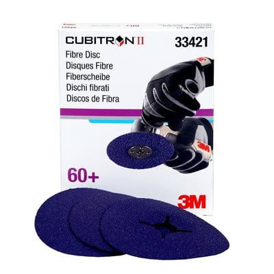 Dysk fibrowy 3M Cubitron II - 125 mm x 22 mm -
 P60+