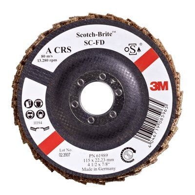 Dysk lamelkowy 3M Scotch-Brite SC-FD - A CRS - 125 x 22 mm