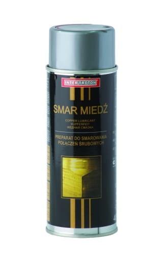 Preparat do smarowania połączeń śrubowych TROTON Smar Miedziany - spray - 400 ml