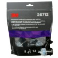 Głowice grawitacyjne 26712 do pistoletu 3M Performance - 1.2 mm