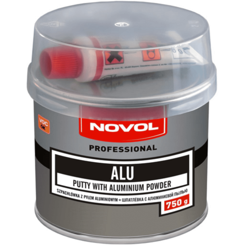 Szpachlówka z pyłem aluminiowym NOVOL ALU - 750g