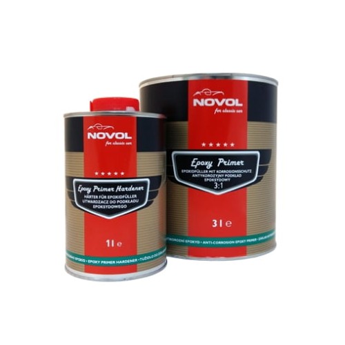 Antykorozyjny podkład epoksydowy NOVOL for Classic Car EPOXY PRIMER 3:1 - [3+1] L