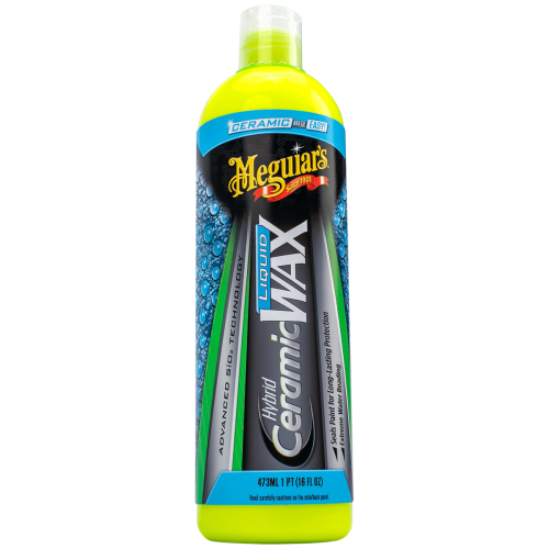 Długotrwała ceramiczna ochrona lakieru w formie łatwego w użyciu wosku MEGUIAR'S Hybrid Ceramic Liquid Wax - 473 ml