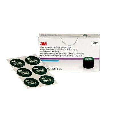 Krążek 3M 33898/36298 do usuwania wad lakierniczych i wtrąceń 32 mm P2500 - 10 szt