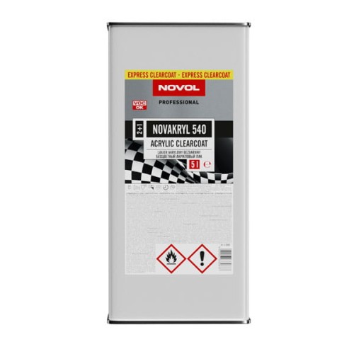 NOVOL NOVAKRYL 540 EXPRESS Lakier bezbarwny | [5+2,5] L | KPL