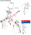 Schemat SATA | Pistolet lakierniczy SATAjet X 5500 HVLP Standard/Digital