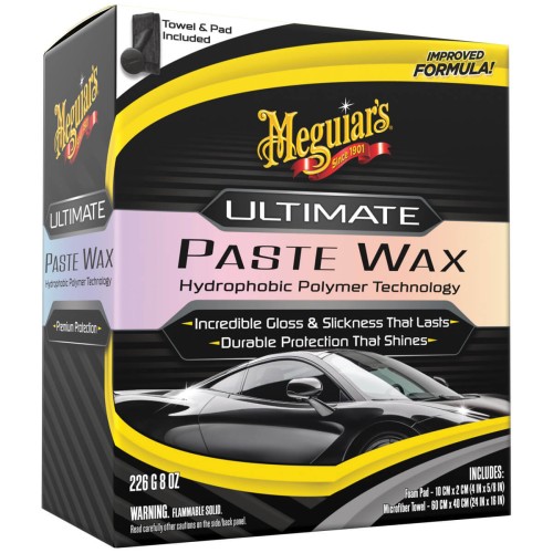 MEGUIAR'S Ultimate Paste Wax Syntetyczny wosk samochodowy w paście | 226G
