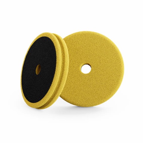 BRAYT | Gąbka polerska twarda żółta na rzep | 80MM