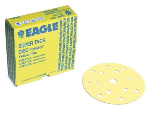 KOVAX_YELLOW_FILM_krazek_scierny _kovax_150mm_15_otworow.jpg