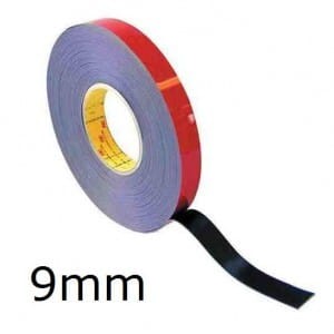Taśma dwustronnie klejąca (1,1 mm) 3M 80319 - 9 mm x 20 m
3M 80319 Automotive Acrylic Plus Tape - 3M