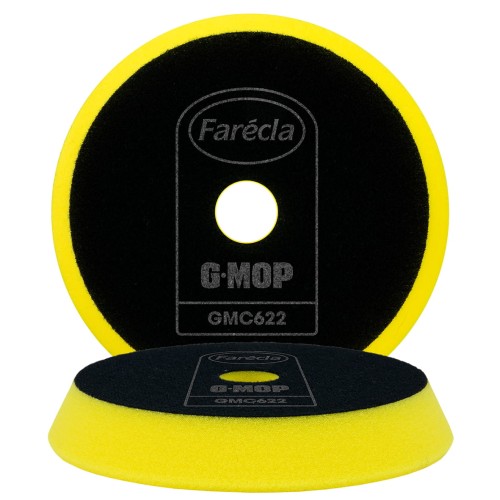 FARECLA | Gąbka polerska żółta na rzep GMOP Flexible Yellow Compounding Foam | 150MM