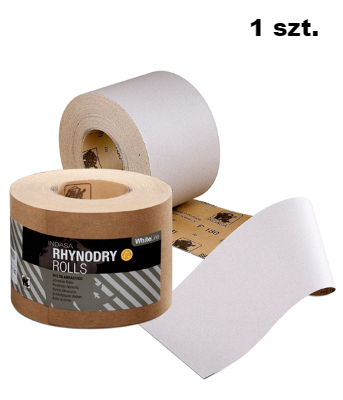 Papier ścierny na sucho INDASA White Line - rolka 115mm x 50mb