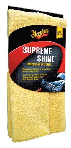 Ręcznik z mikrofibry do czyszczenia i polerowania MEGUIAR'S Supreme Shine Microfiber Towel