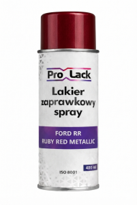 Ford RR RUBY RED METALLIC spray lakier – 2x400 ml PROLACK