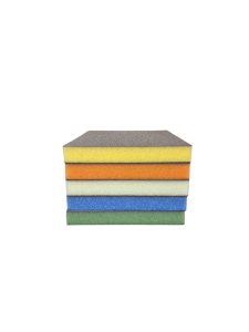 Gąbka ścierna do szlifowania dwustronna od P120 do P1500 98x120x13mm zestaw 5 szt  RhynoSponge