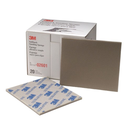 Gąbka ścierna na piance Ultrafine 3M 02601 - 115 x 140 mm
Softback Sanding Sponges Ultrafine