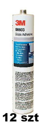 Klej do montażu szyb 8-godzinny 3M 08603 - 310 ml
3M 08603 Glass Adhesive 8 hours