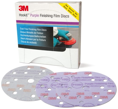 Krążek ścierny na rzep 15 otworowy 150 mm
Hookit Purple 260L+ 3M