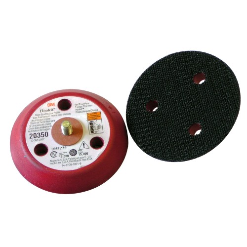 Podkładka 3M 20350 do krążków na rzep Hookit - 75 mm 
Clean Sanding Low Profile Disc Pad