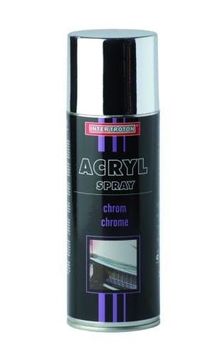 Lakier akrylowy srebrny chrom - spray - 400 ml