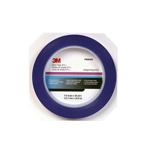 Taśma maskująca 471+ cienkoliniowa niebieska 3M 06405 - 6 mm x 33 m
3M 06405 Fine Line Masking Tape 471+