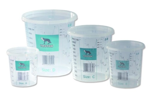 Kubek plastikowy z podziałką Troton - 2240 ml