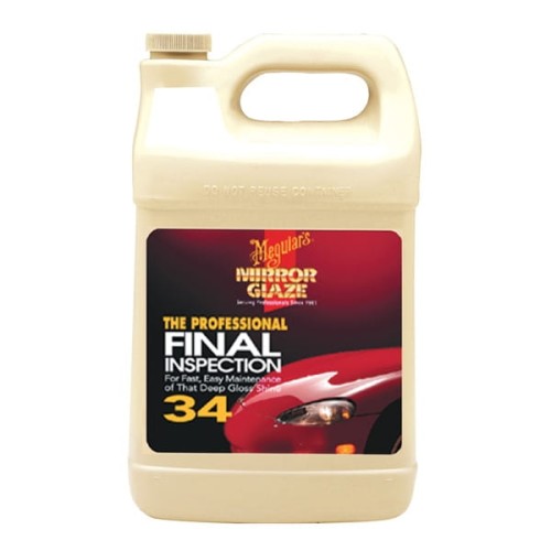 Bezsylikonowy środek do usuwania lekkich zabrudzeń i poprawy połysku MEGUIAR'S Final Inspection - 3,78 L