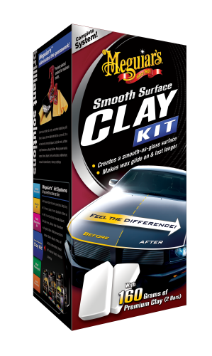 Zestaw do czyszczenia i pielęgnacji lakieru MEGUIAR'S Smooth Surface Clay Kit