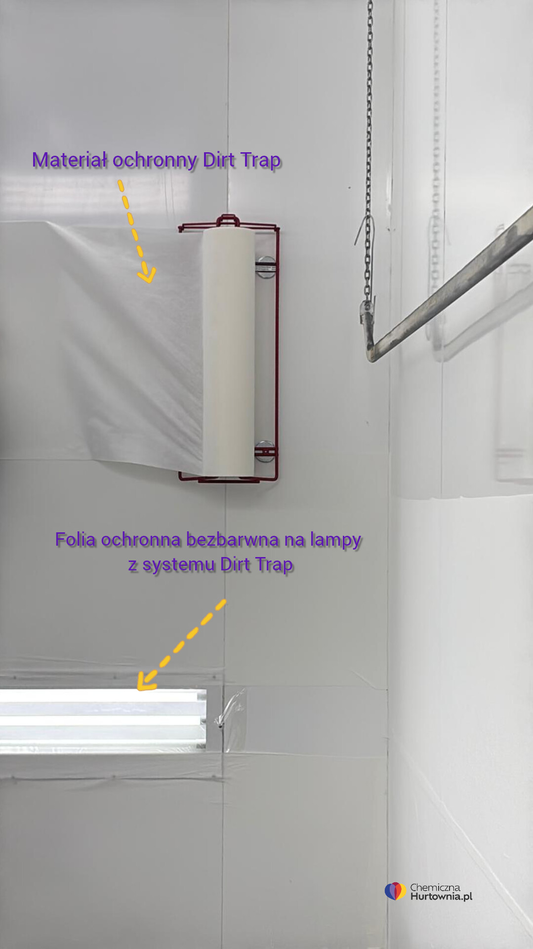 System Dirty trap 3 M ochrona kabiny lakierniczej